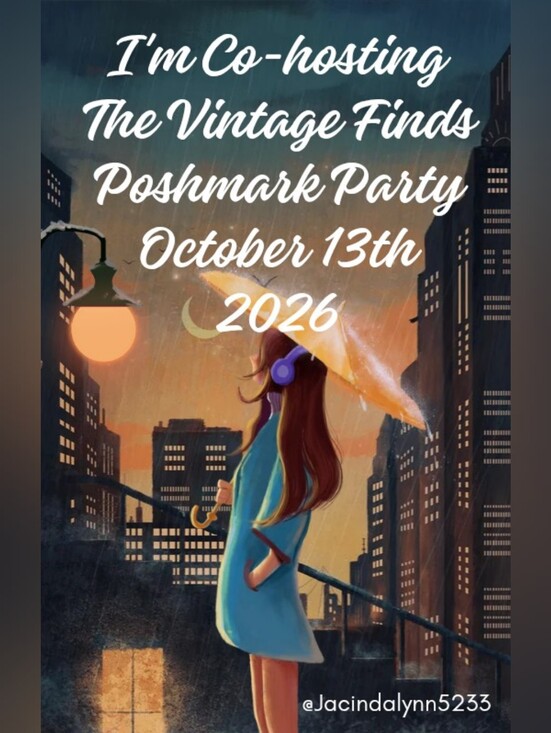 Vintage Other - I'm Co-hosting The Best Of Vintage Finds Poshmark Party On October 13th, 2026!!!